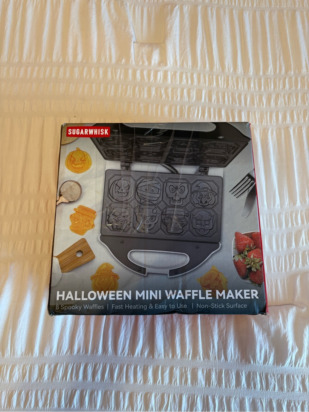 Sugarwhisk Halloween Mini Waffle Maker